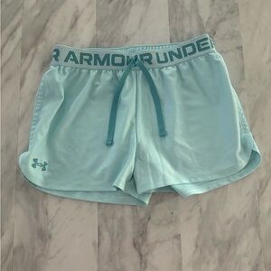 Under Armour Blue Athletic Shorts Lightweight Breathable